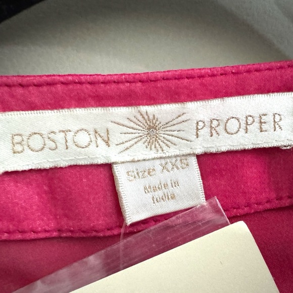 New Boston Proper Resort Embroidered Sheer Tunic Top Womens Sz XXS MSRP $129 - Picture 7 of 12